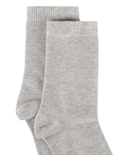 Modal Crew Socks, Grey