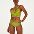 Shiloh Padded Non-wired Longline Bra, Green