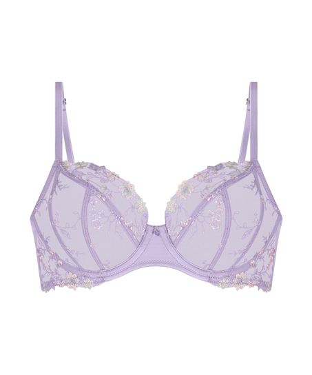 Lillia Non-Padded Underwired Bra, Purple