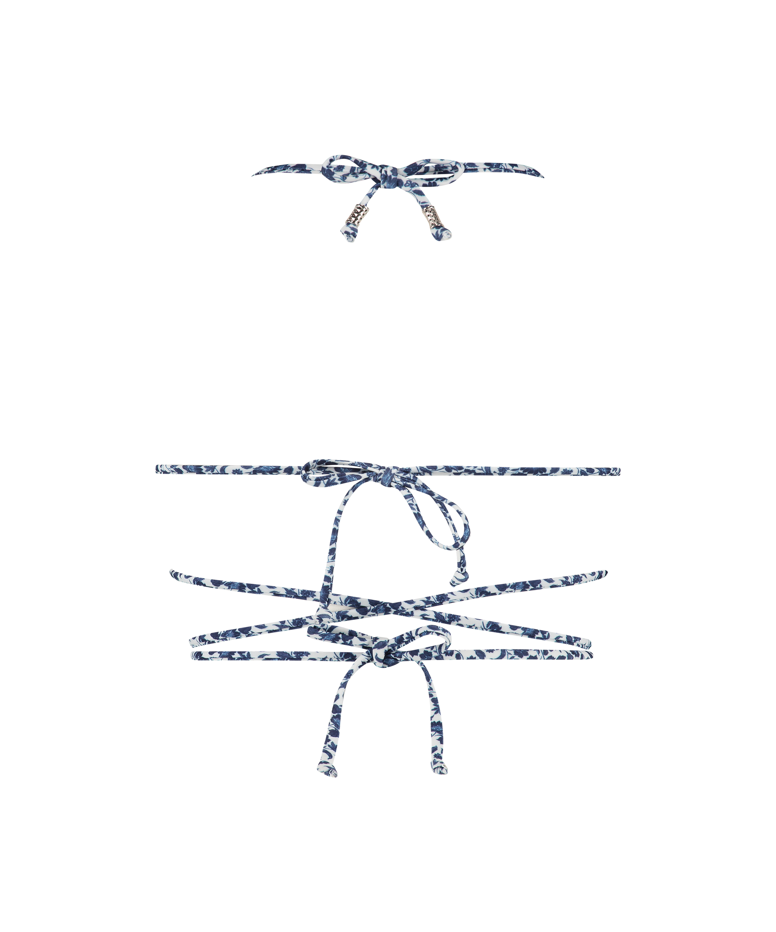 Morocco Triangle Bikini Top, White, main