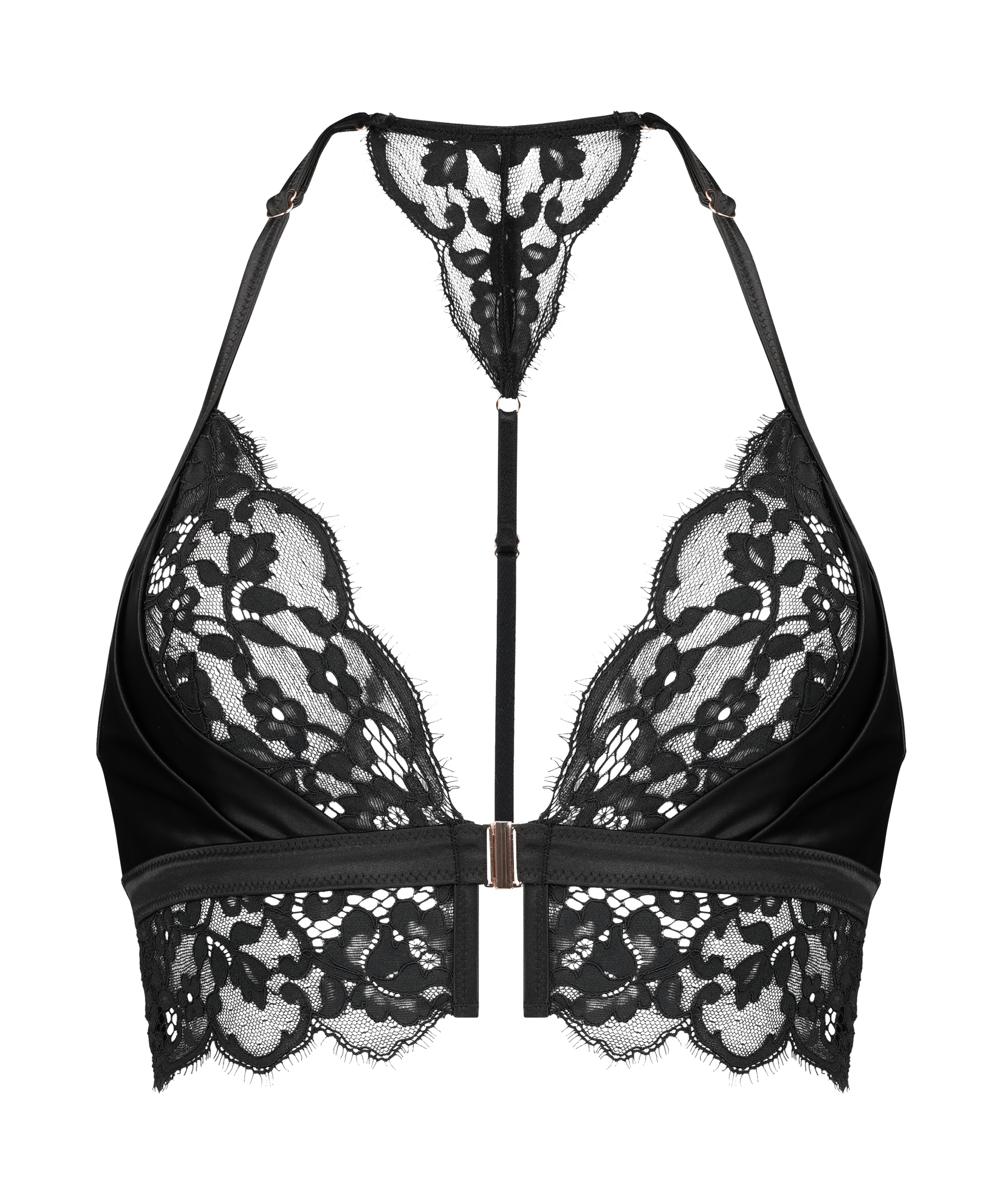 Genevieve Bralette, Black, main
