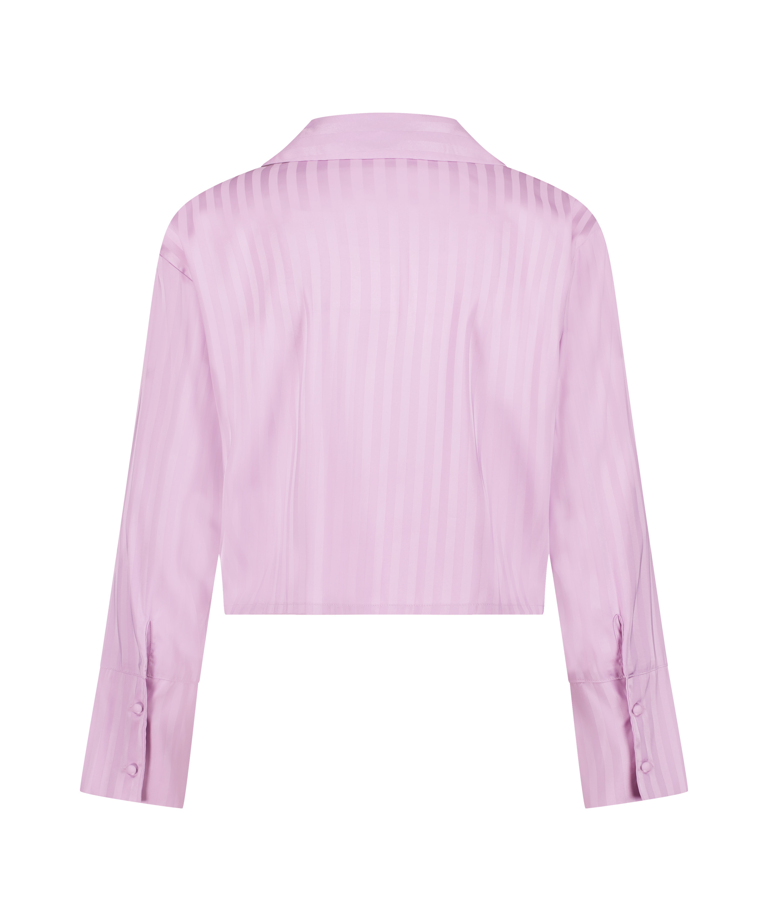 Satin Long-Sleeved Jacket, Purple, main