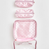 3 pack make-up bag, Pink