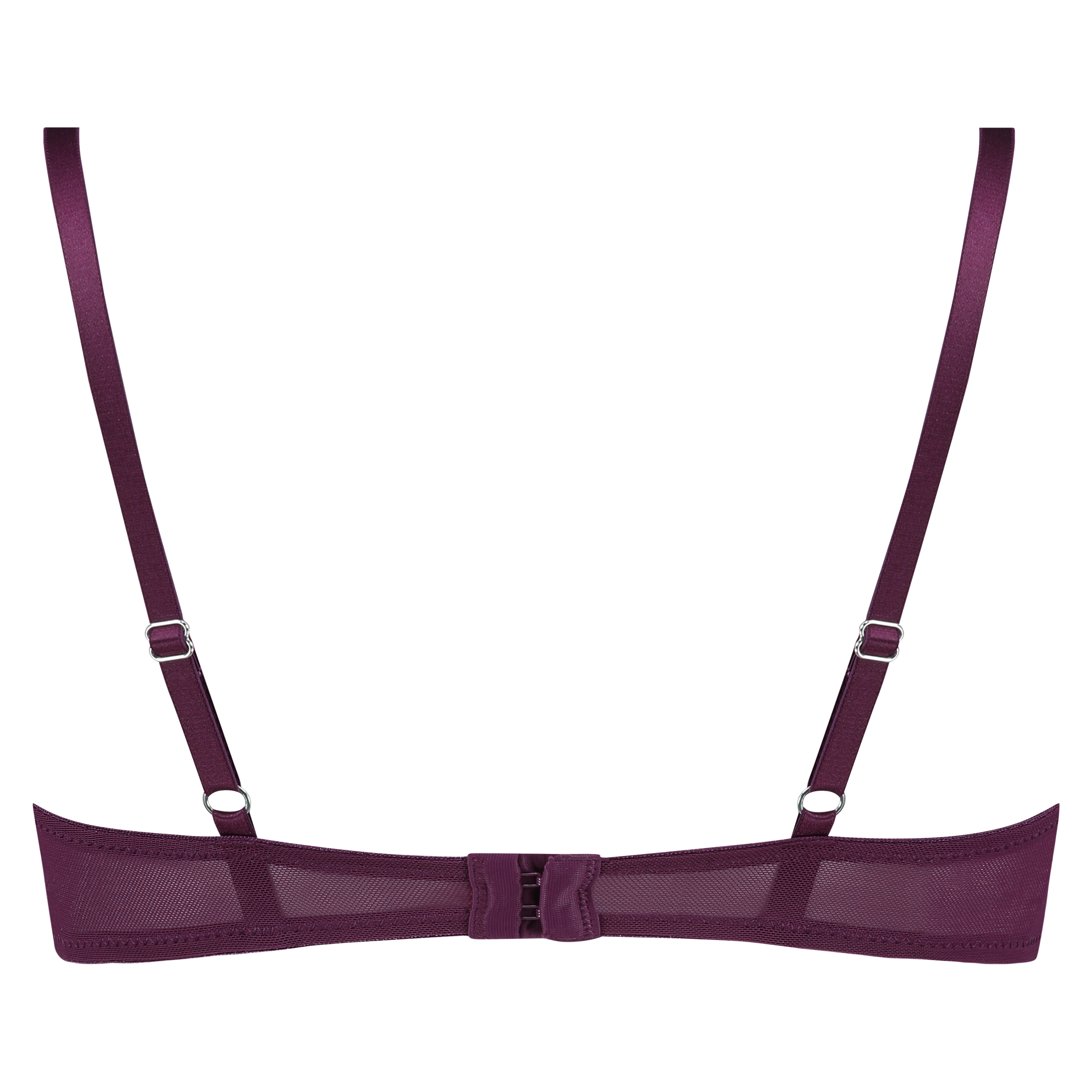 Selene padded underwired bra, Purple, main