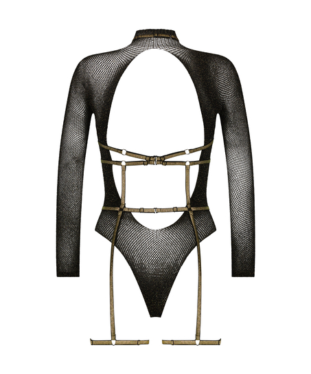 Private Body Harness Set, Black