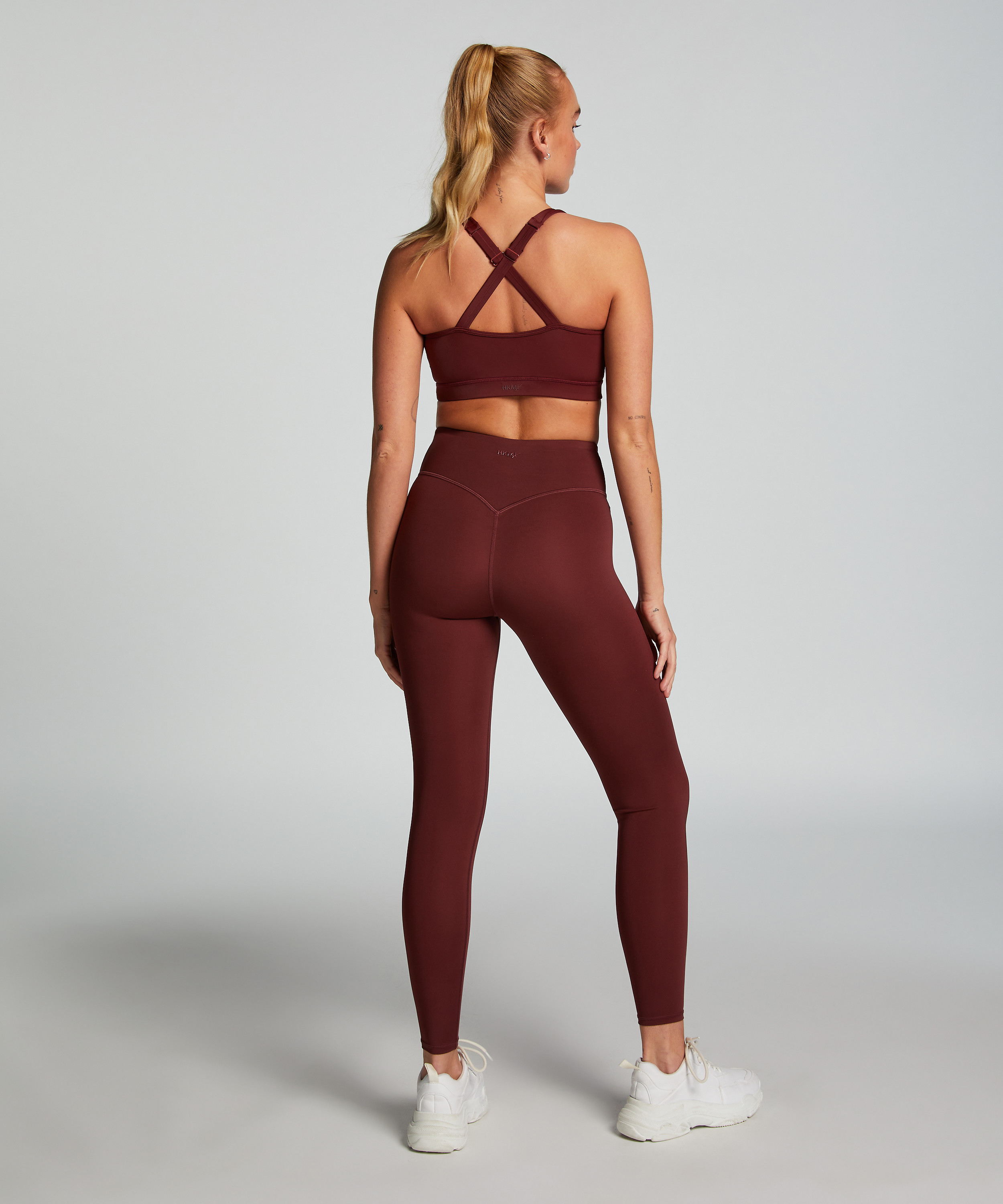 HKMX Sports bra The Pro Level 3, Red, main