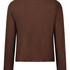 Jersey Long-Sleeved Pyjama Top, Brown