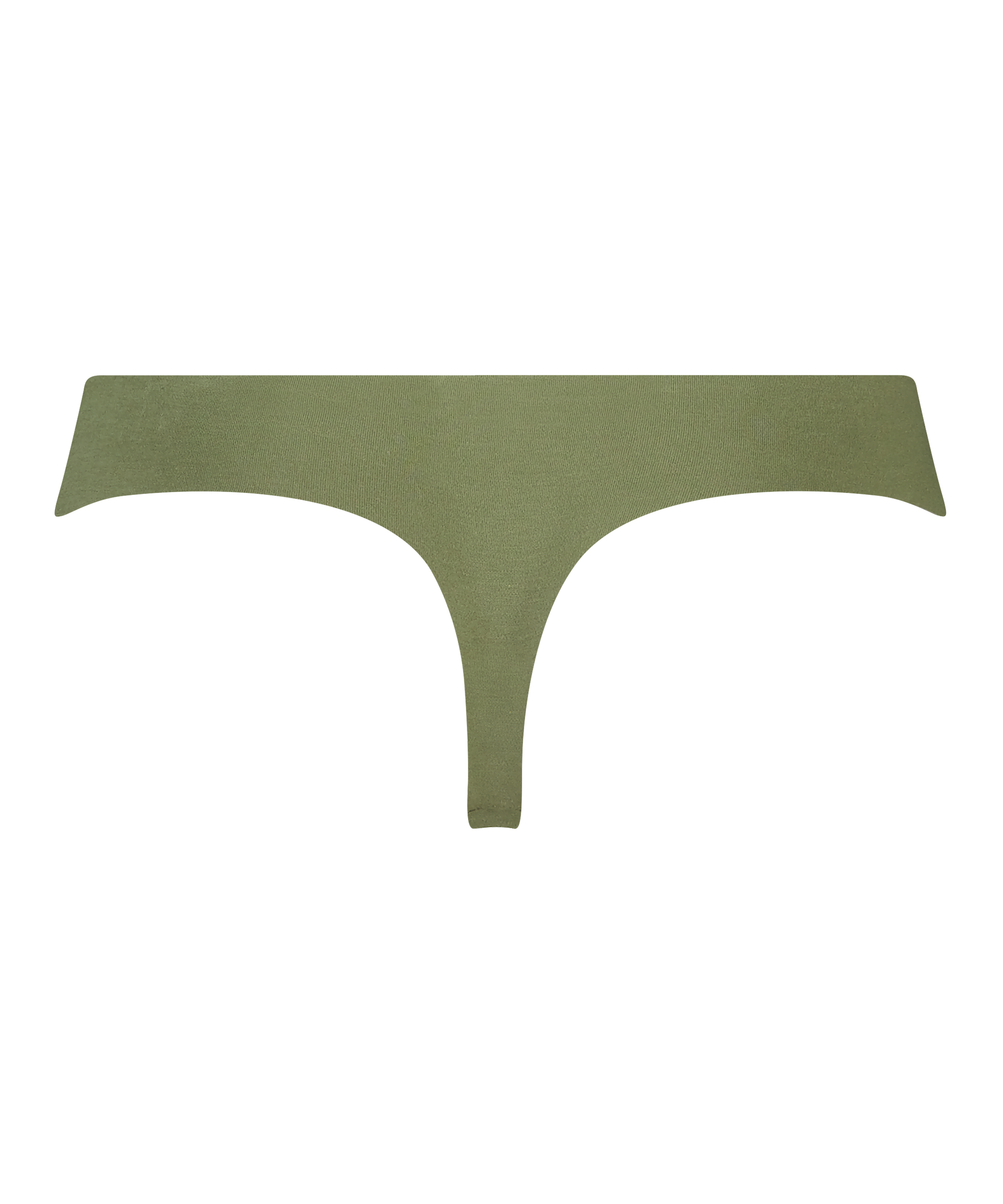 Invisible cotton thong, Green, main