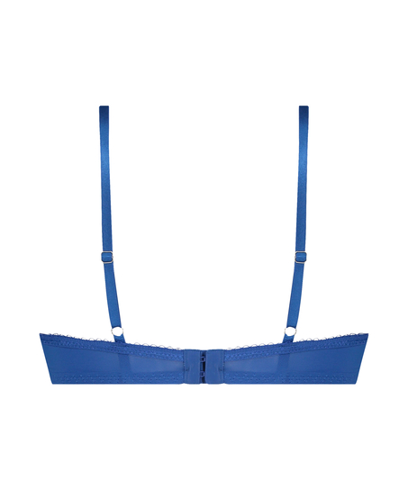 Anna Non-Padded Underwired Bra, Blue