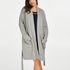 Waffle Bathrobe, Grey