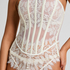 Chalice Corset, White