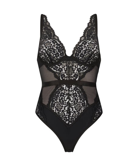 Rose underwired body, Black