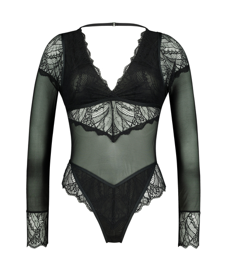 Dahlia Bodysuit I AM Danielle, Black