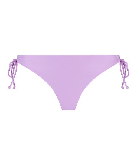 Wakaya High Leg Bikini Bottoms, Purple