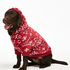 Dog's Fleece Onesie, Red