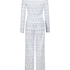 Pyjamaset Jersey Fairisle, Blue