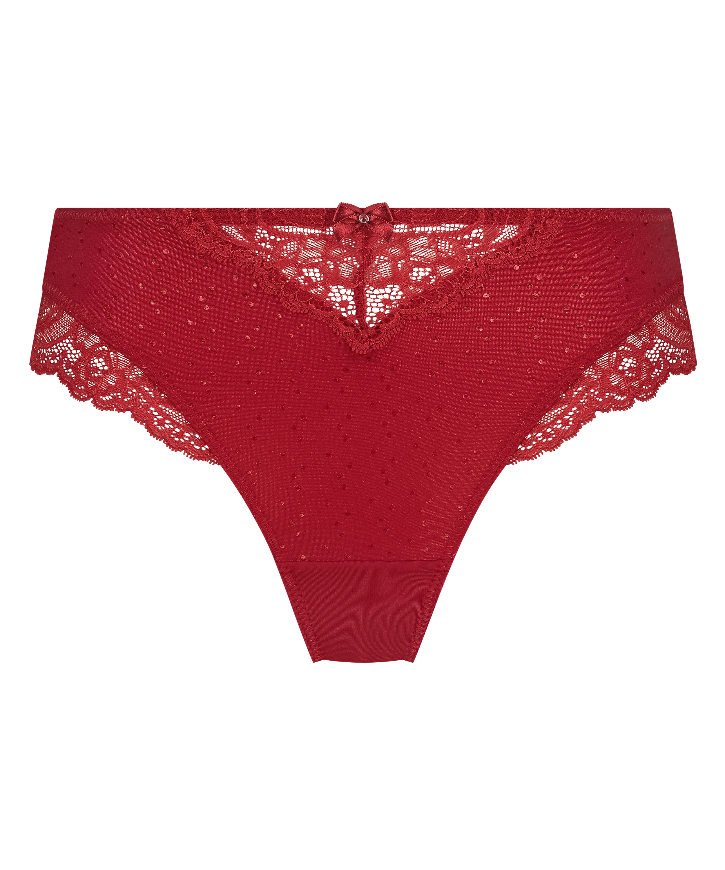 Sophie high knickers, Red, main