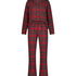 Twill pyjama set, Red