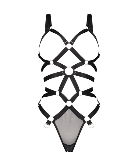 Private Jesse body with open crotch, Black