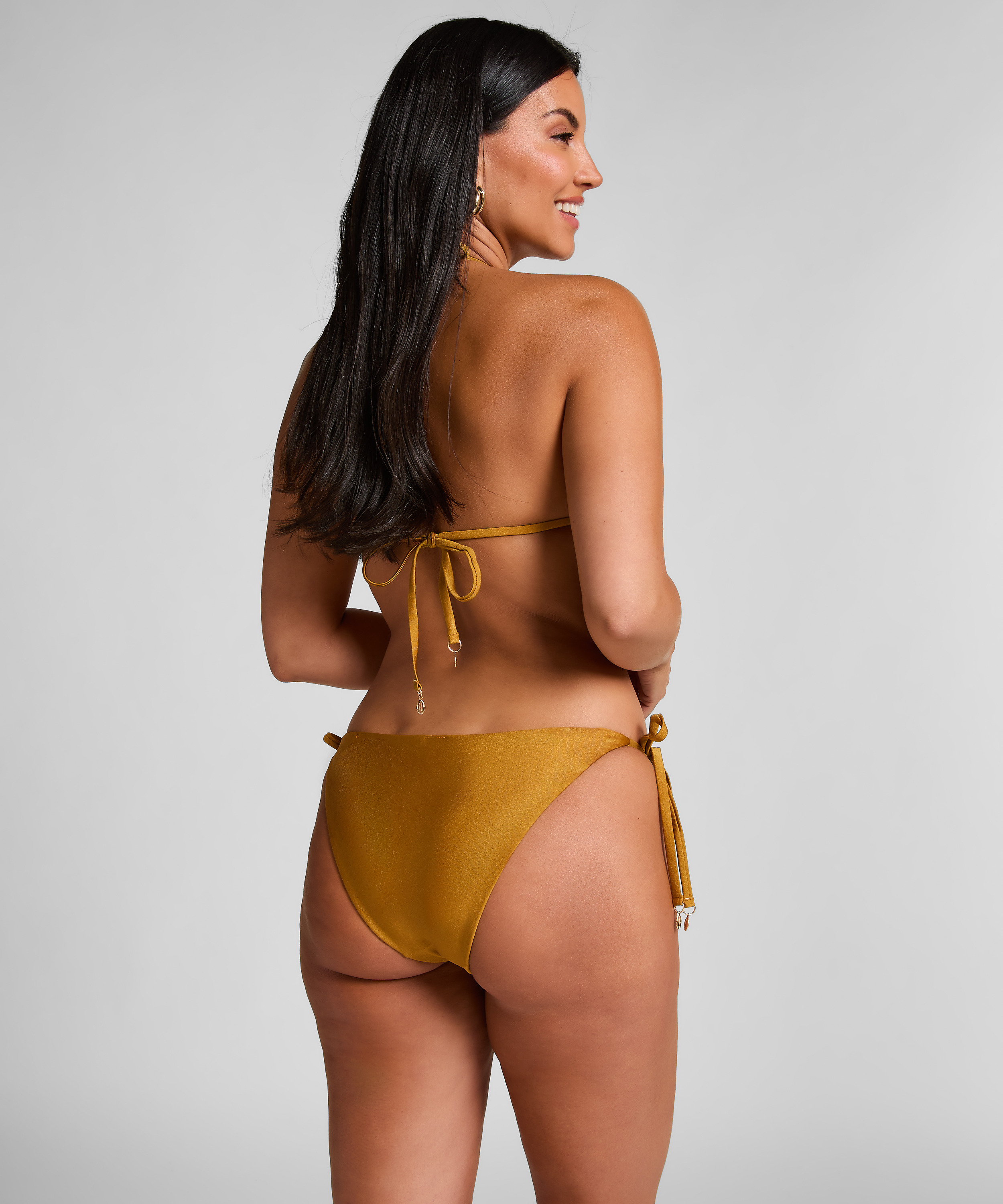 Boho Cheeky Bikinibottom, Yellow, main