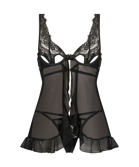 Seraphina Babydoll, Black