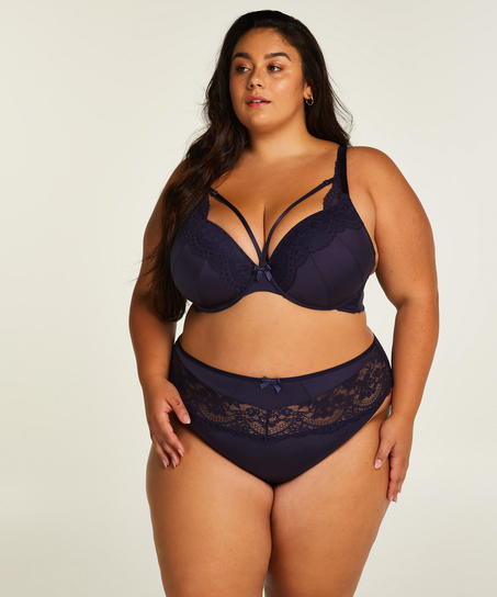 Georgia Padded Underwired Bra, Blue