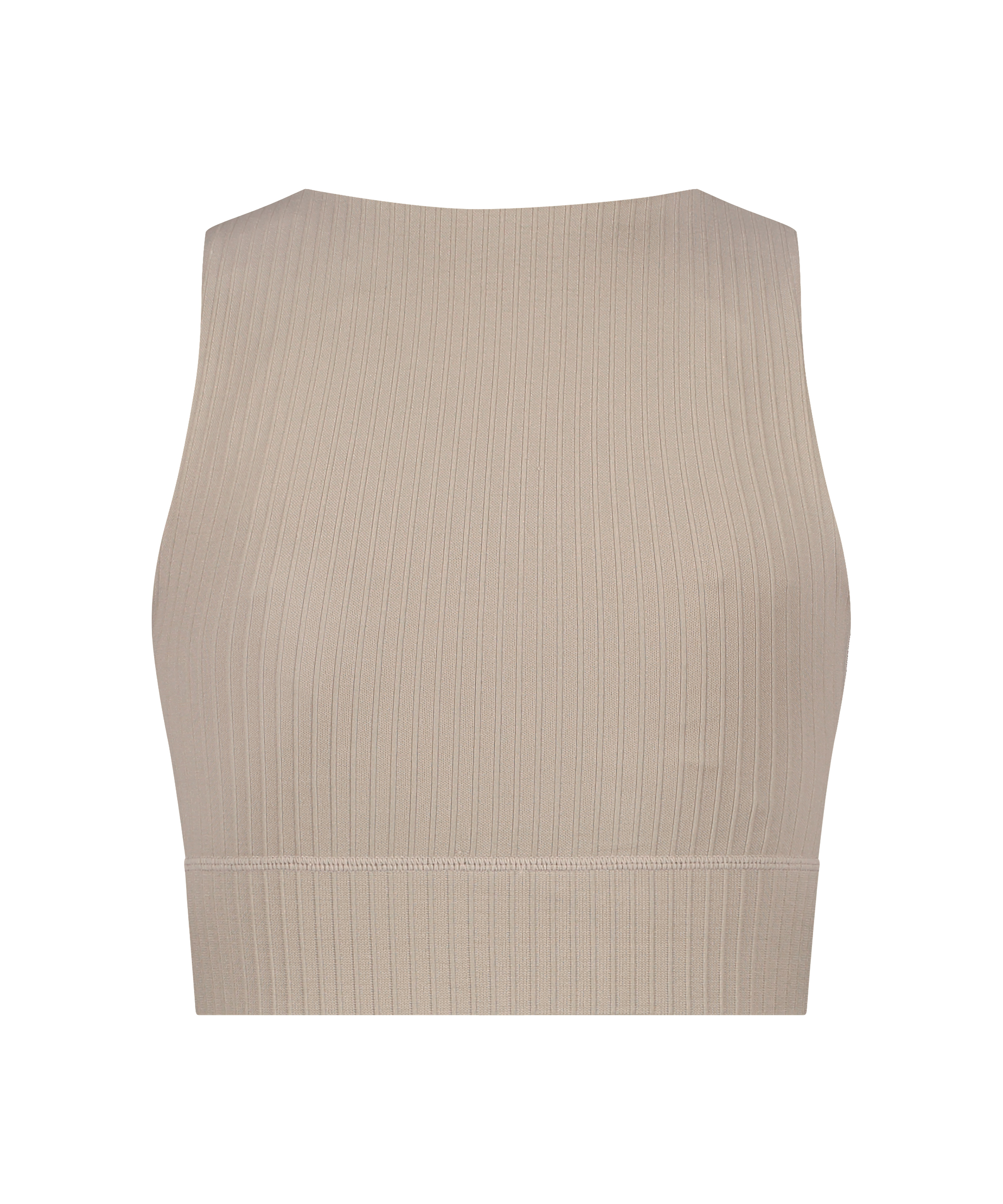 HKMX Seamless Sports Bra, Beige, main