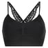 Marine seamless bralette, Black