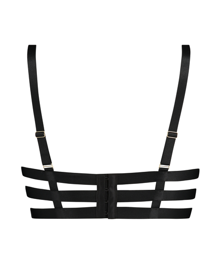 Dallas padded underwired bra, Black