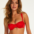 Non-padded bikini top BoraBora, Red