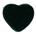Heart Zip Purse, Green