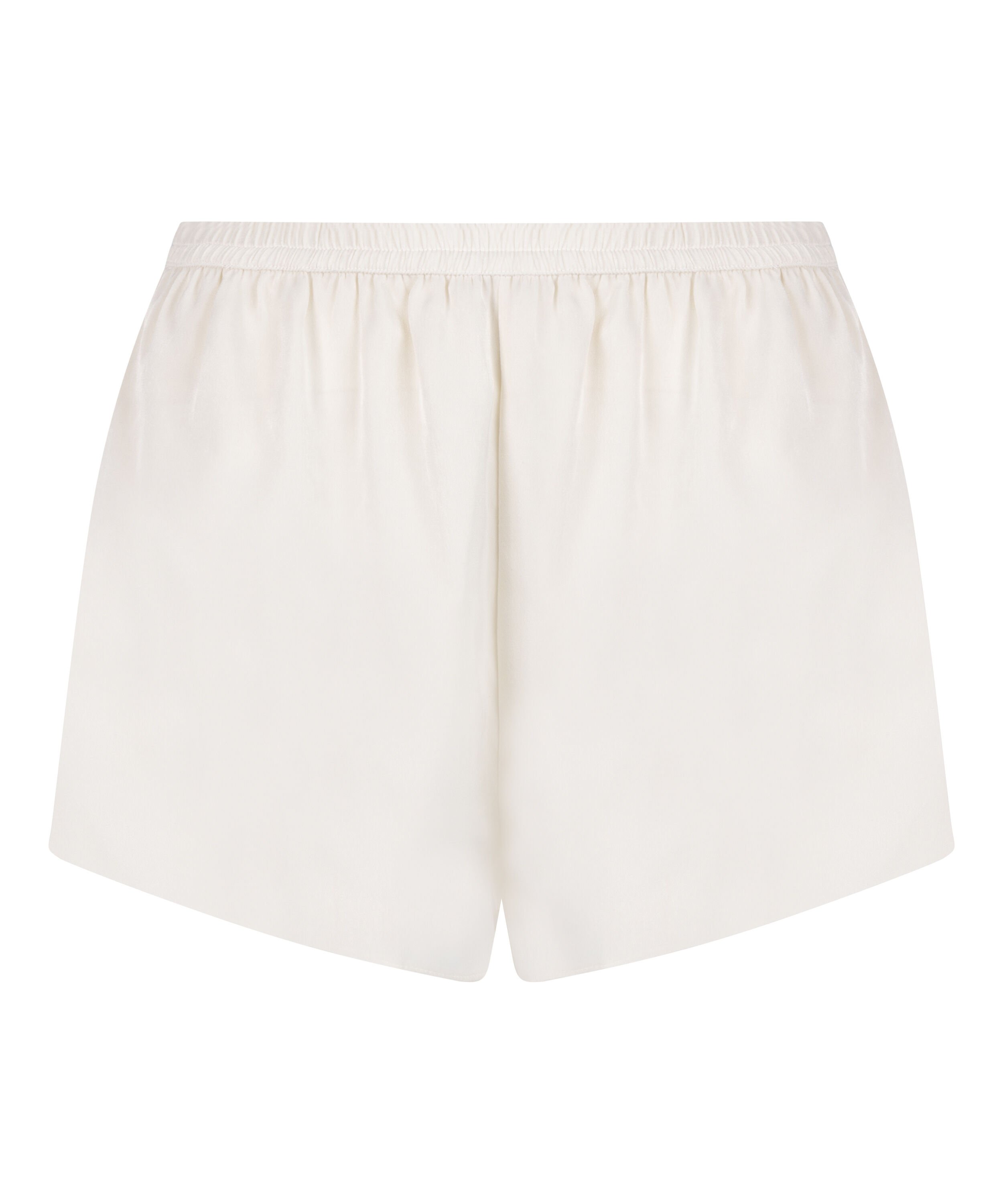 Short Satin Minimal, White