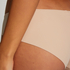 Satin Fleece Brief, Beige