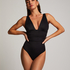 Luxe Shaping Swimsuit, Black