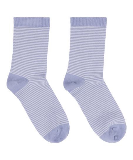 Modal Crew Socks, Blue