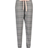 Petite Twill Check Pyjama Pants, Grey