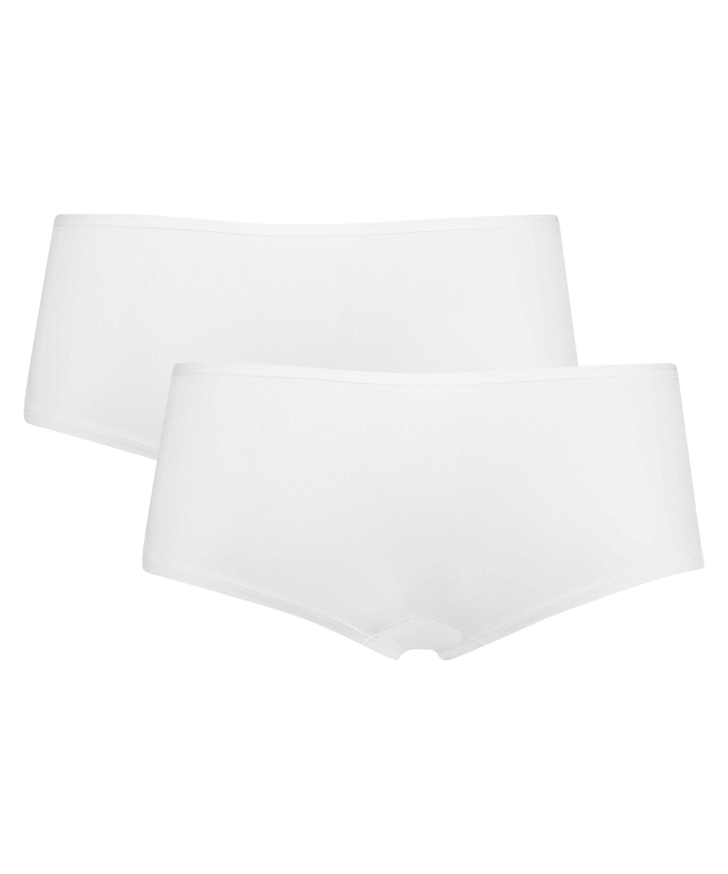2 Cotton Boxers Kim, White, main