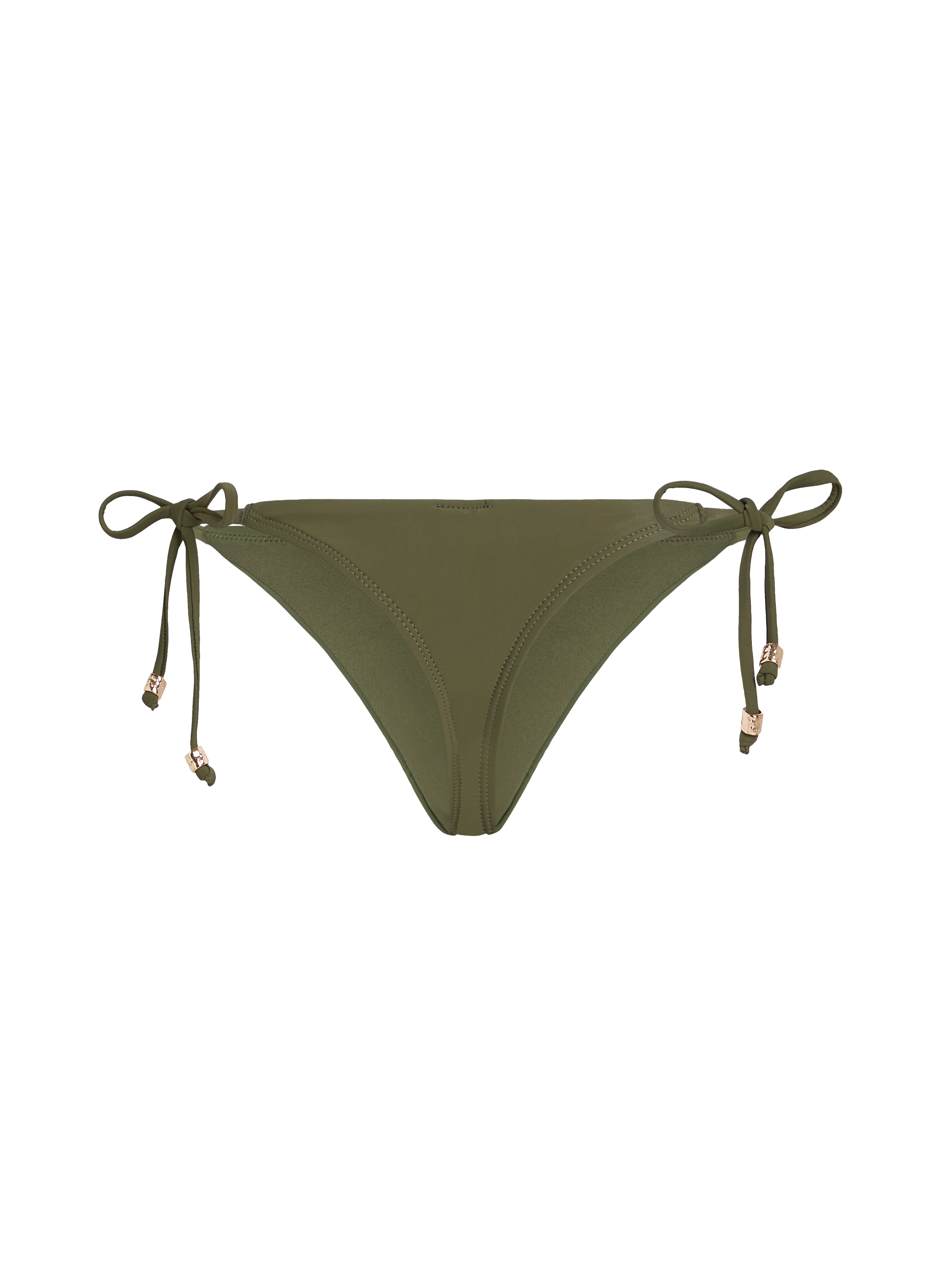 Luna String Bikini Bottom, Green, main