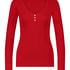 Long-Sleeved Pyjama Top, Red