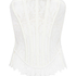 Chalice Corset, White