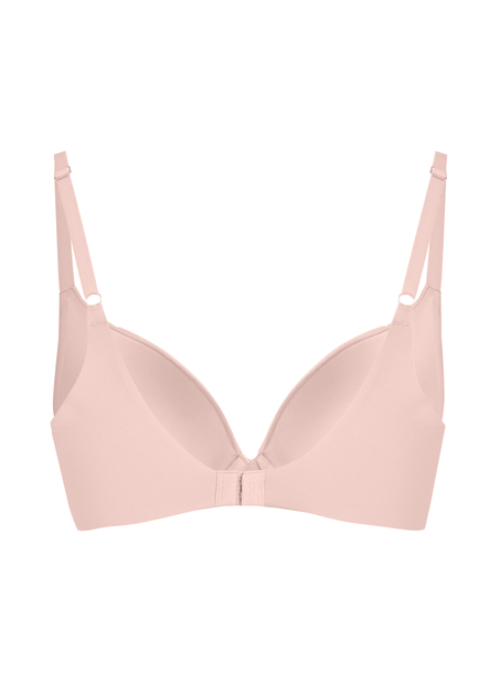 Smooth Padded Underwired Bra, Beige
