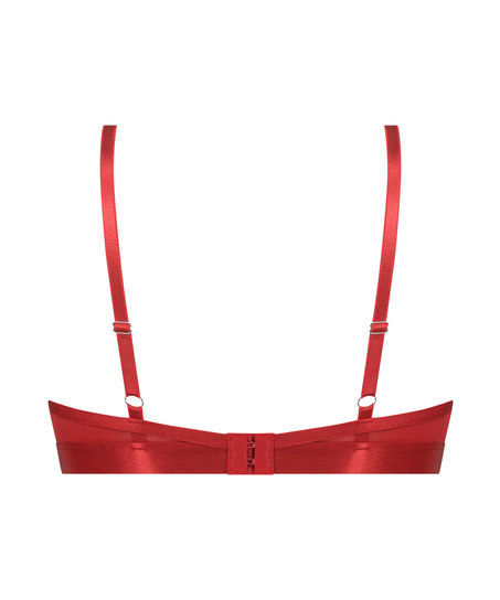 Violet Underwired Maximizer Bra, Red