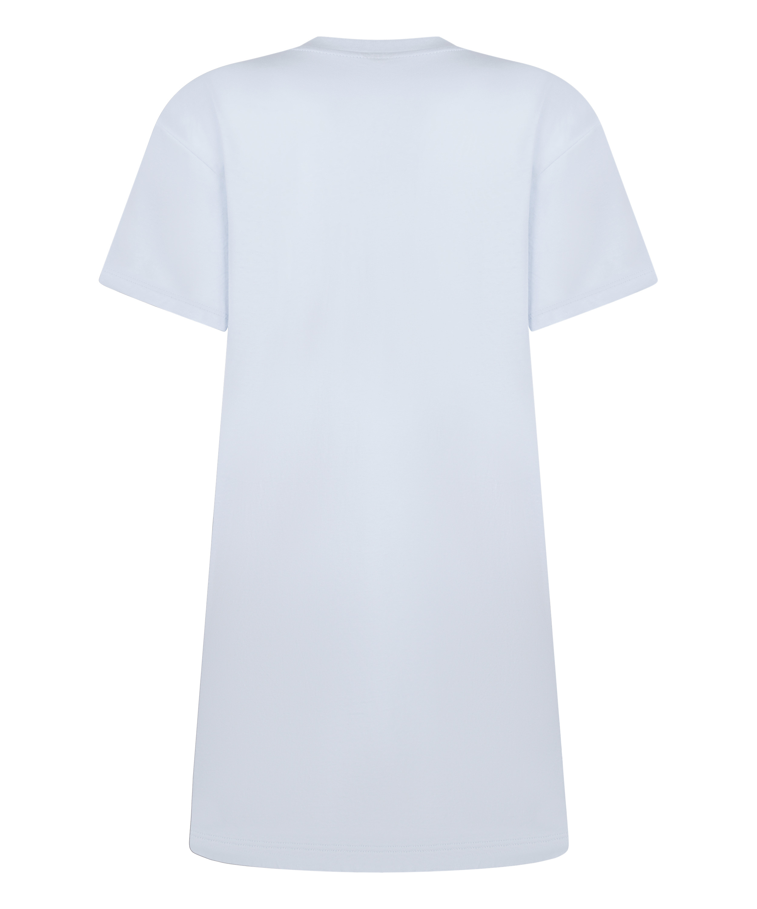Round Neck Nightshirt, Blue, main