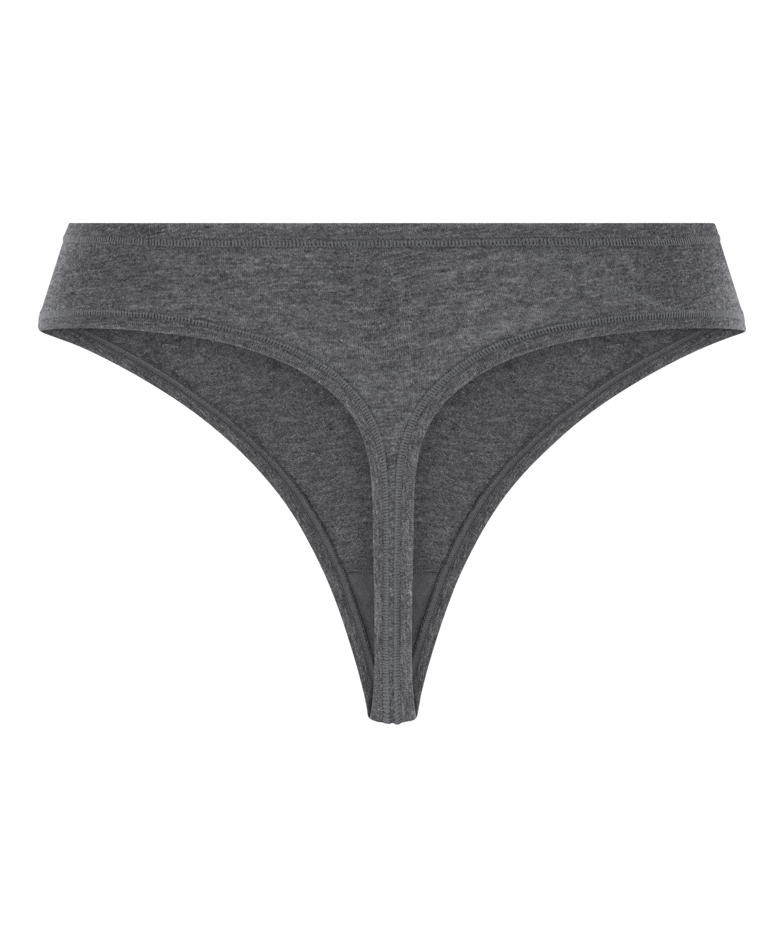 Thong Soft Cotton, Grey, main