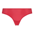 Invisible thong Stripe mesh, Red