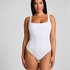 Cotton Rib Body, White