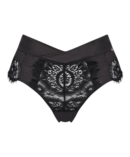 Hannako high thong, Black