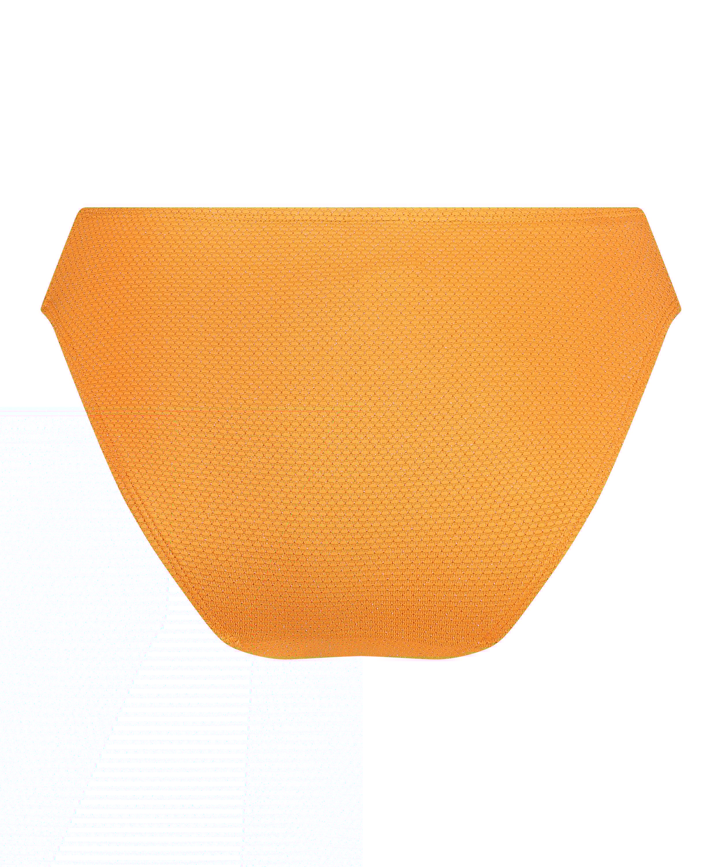 Scallop Lurex Rio Bikini Bottoms, Orange, main