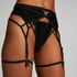 Seductress Suspenders, Black