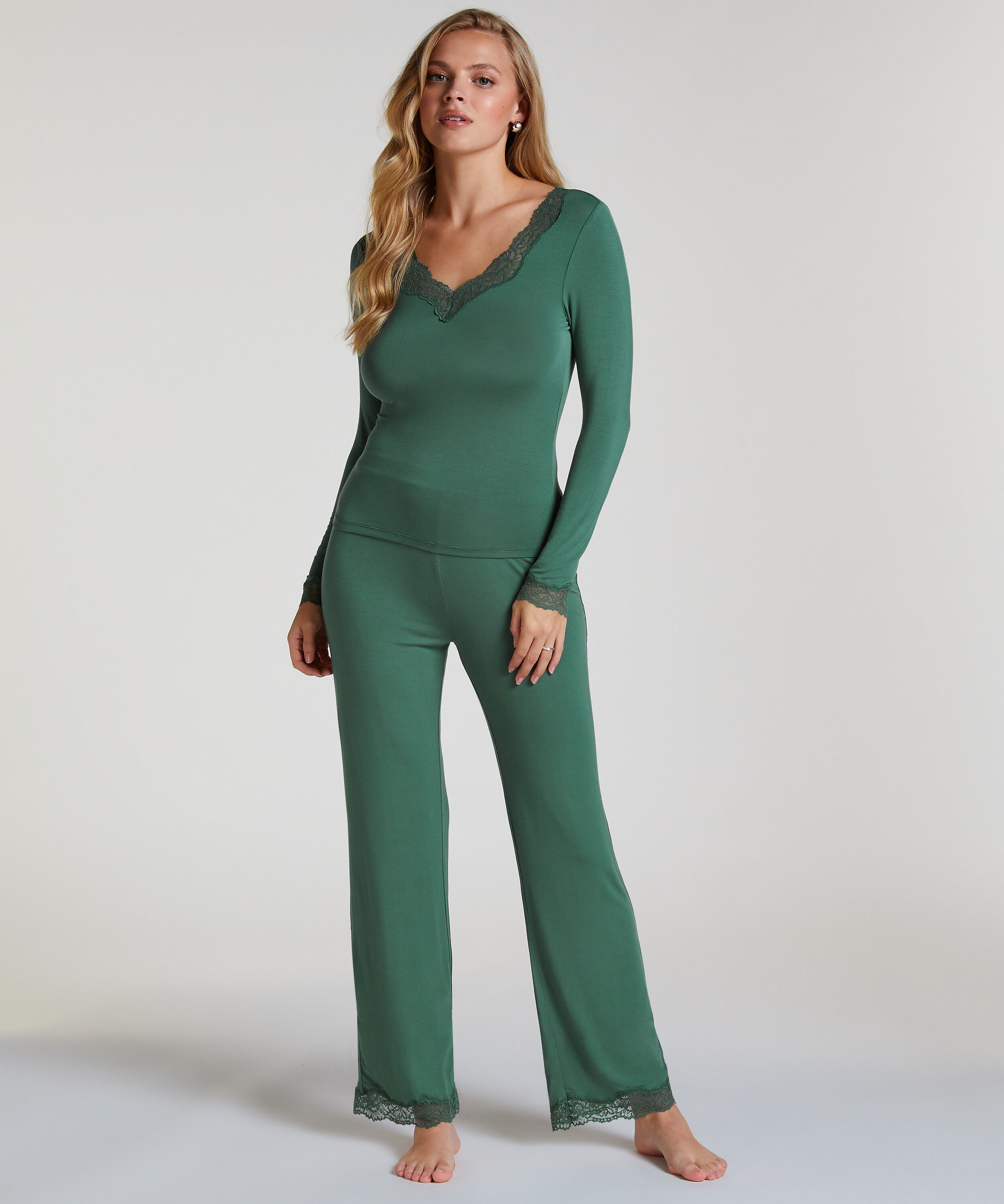 Pajama Set, Green